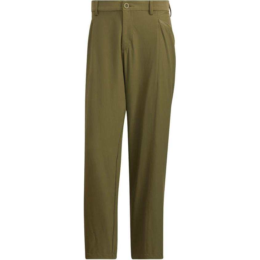 Adidas Adidas Casual Pants Men's Army Green Moderate Straight Fit Pants
