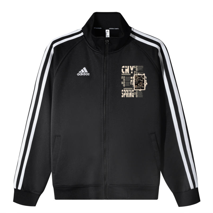 Adidas Adidas 3 StripesCNY Jackets & Coats Unisex Black