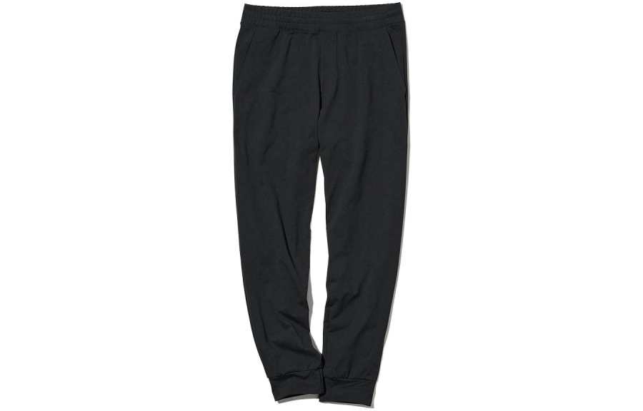 UNIQLO Knitted Sweatpants Unisex Starry Black