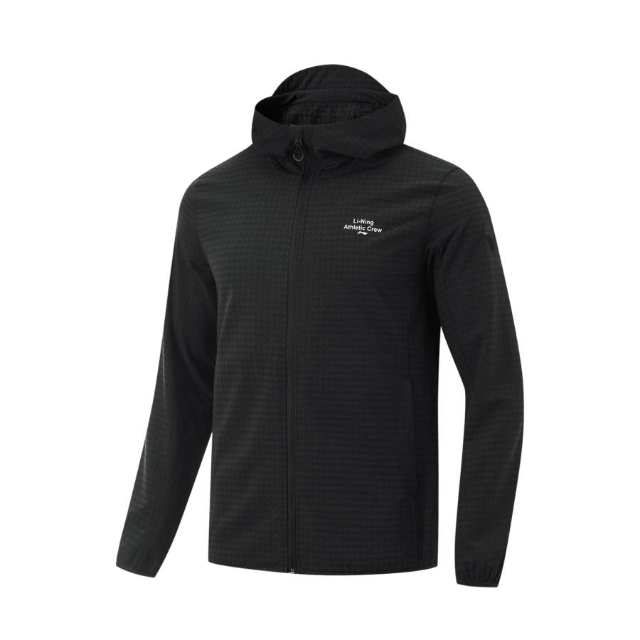 Li-Ning Li Ning Fitness Series Outdoor Cycling Camping Windproof Fleece Lined Adaptive Temperature Control Thermal Hooded