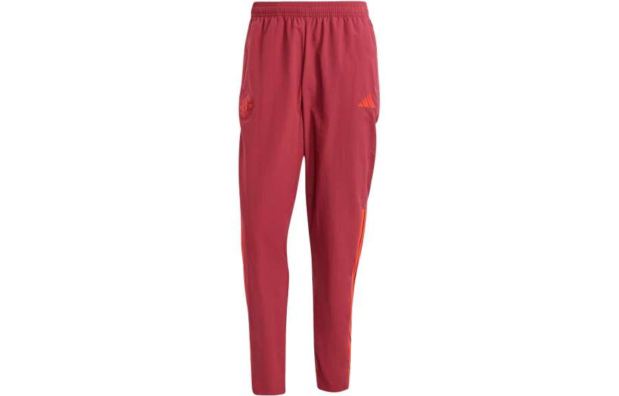 Adidas Adidas Manchester United Tiro 23 Presentation Tracksuit Bottoms Woven Sweatpants Men's Red