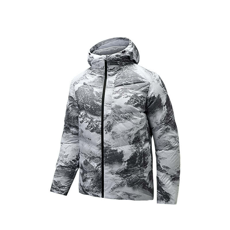 Anta Down Jacket Men's Pure White/Norman Jiangxue