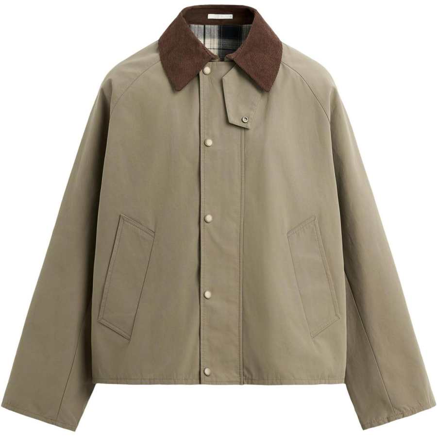 ZARA Jackets & Coats Men's Light Brown Yellow