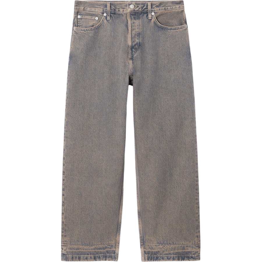 COS Jeans Men's Orange Moderate Straight Fit Pants