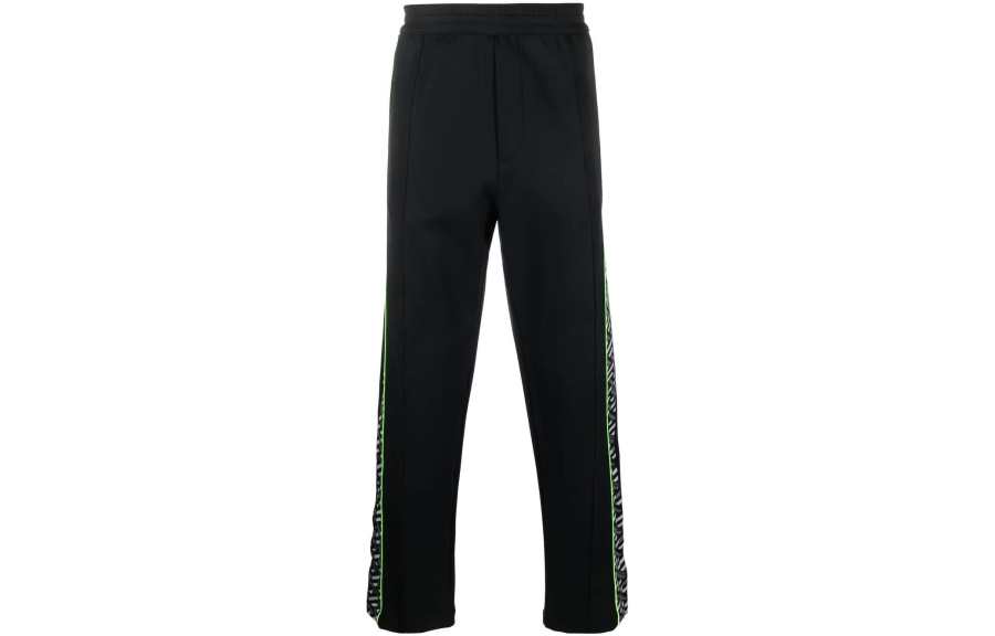 VERSACE VERSACE SS23 Knitted Sweatpants Men's Black