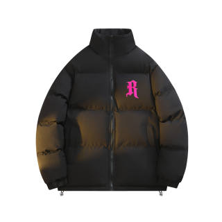 ROBINHOOD Puffer Jackets Unisex Stand Collar Thickened Padded Puffer Jacket