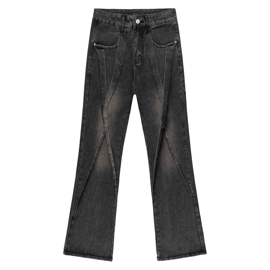 XINYINSU Jeans Unisex Dark Gray