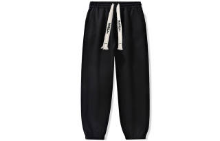 MARGRAF Knitted Sweatpants Unisex Moderate Cuffed Pants
