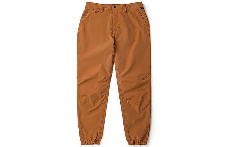 Timberland Knitted Sweatpants Men's Medium Brown Moderate Cuffed Pants