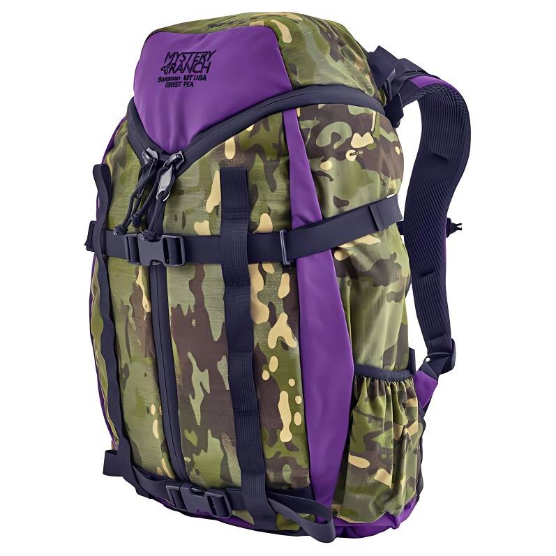 MYSTERY RANCH 33L Outdoor Bags 1000DCordura® Purple & Camouflage Unisex