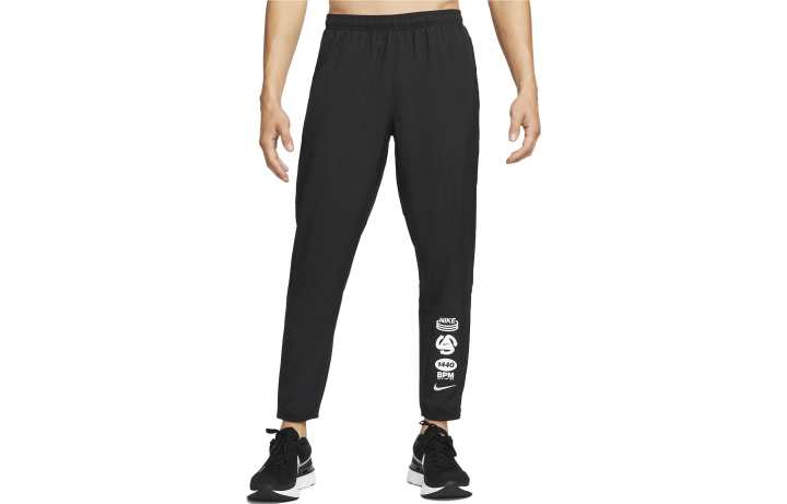 Nike Nike Knitted Sweatpants Men's Black Moderate Cuffed Pants