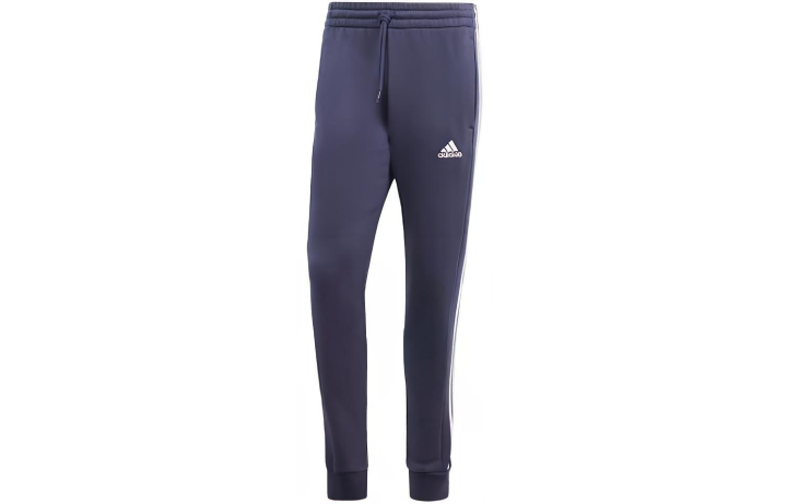 Adidas Adidas Knitted Sweatpants Japan Version Men's Dark Blue