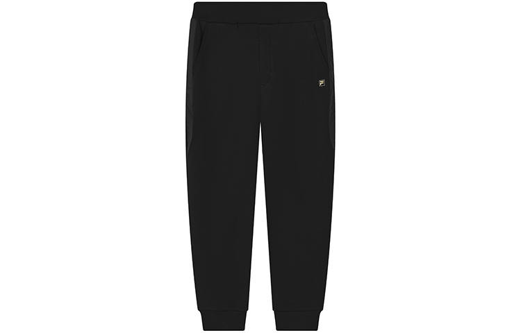 FILA Casual Pants Men's Jet Black Moderate Cuffed Pants