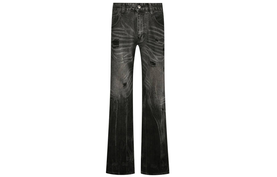 COOLALPACA Jeans Unisex Black Gray