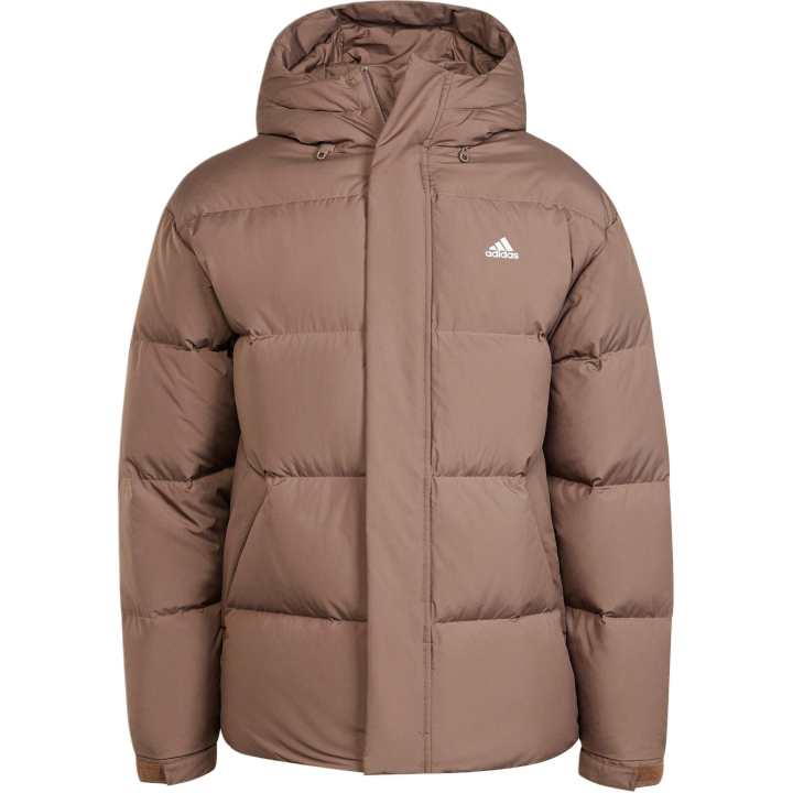 Adidas Adidas PUFFY DOWN Jacket Unisex Stratum Dark Earthy Brown