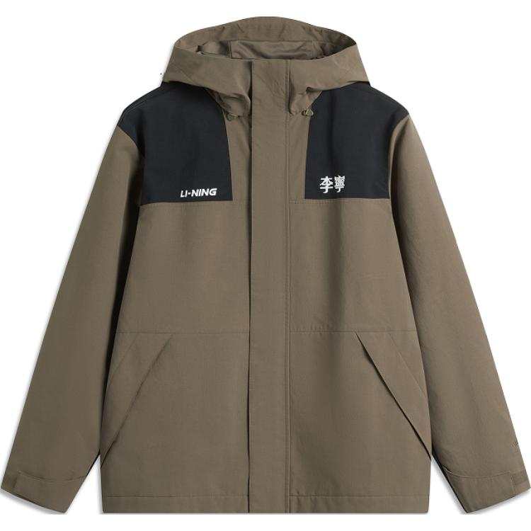 Li-Ning Li Ning Lotus Leaf Trench Coat Unisex Teak Brown