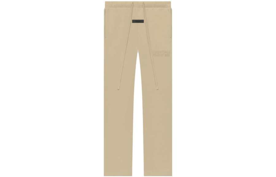 Fear Of God Essentials SS23 Knitted Sweatpants Men's Sand White