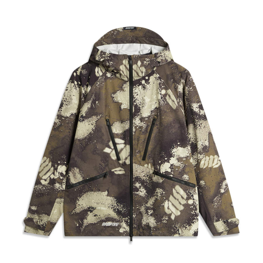 Li-Ning Li Ning Basketball Collection Trench Coat Men's Camouflage