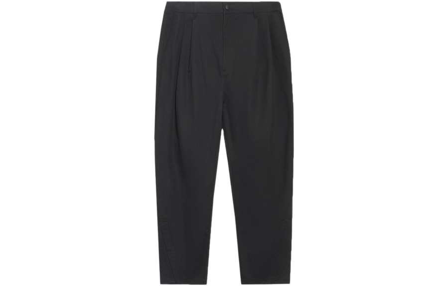 Li-Ning Li Ning China Li Ning Casual Pants Men's Black Moderate Straight Fit Pants