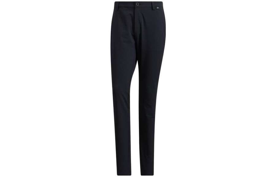 Adidas Adidas Casual Pants Men's Black Moderate Straight Fit Pants