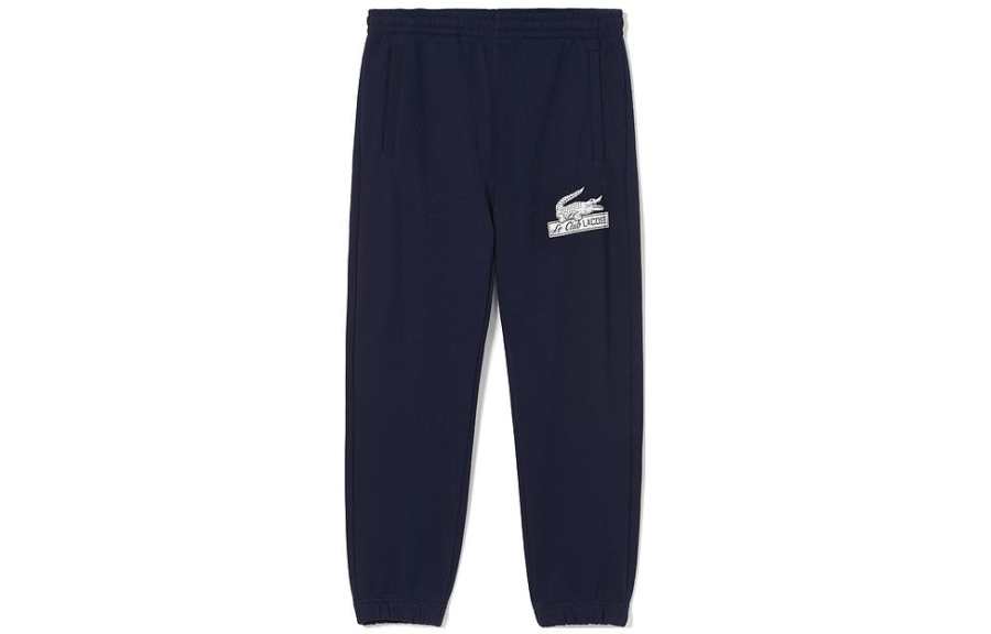 LACOSTE LACOSTE Knitted Sweatpants Men's Navy Blue