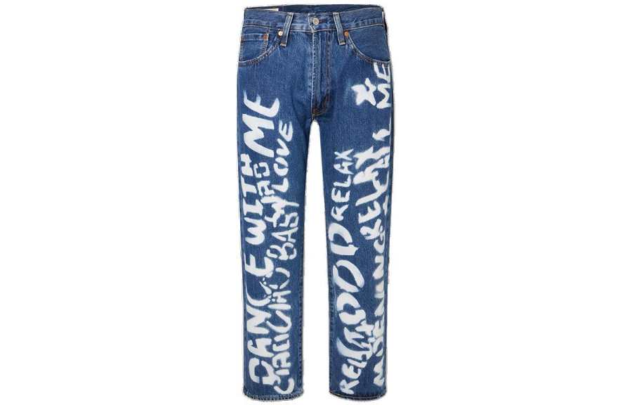 Levis Levis Jeans Men's Blue Moderate Straight Fit Pants