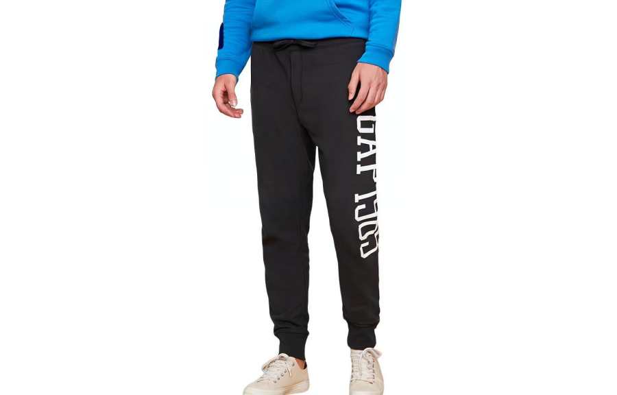 GAP GAP Knitted Sweatpants Men's Moderate Cuffed Pants