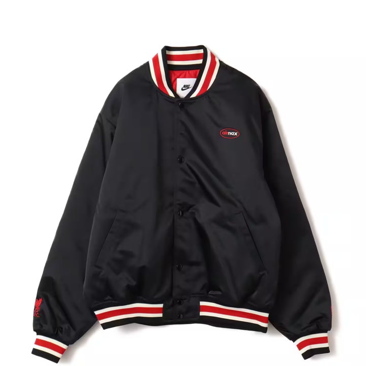 Nike Nike LiverpoolFC SS25 M NK AU SATIN DUGOUT Jacket Men's Black/Red