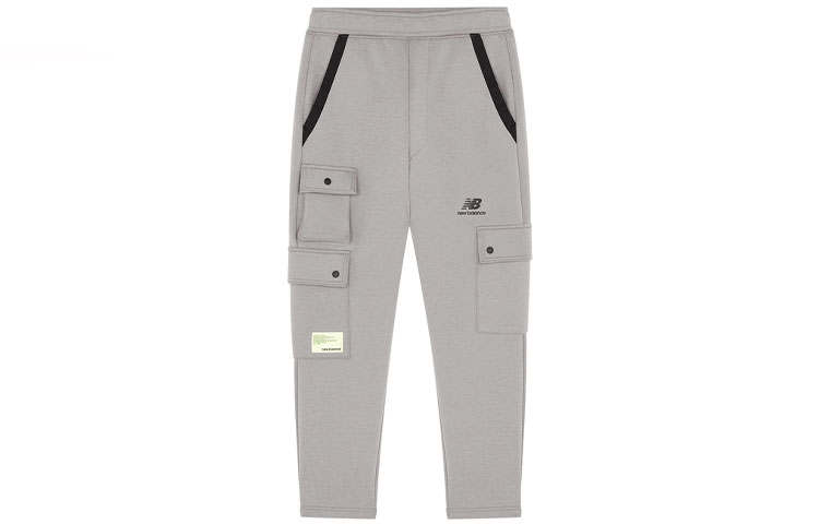 New Balance New Balance New Balance CNY Collection Casual Pants Men's Gray Moderate Cuffed Pants