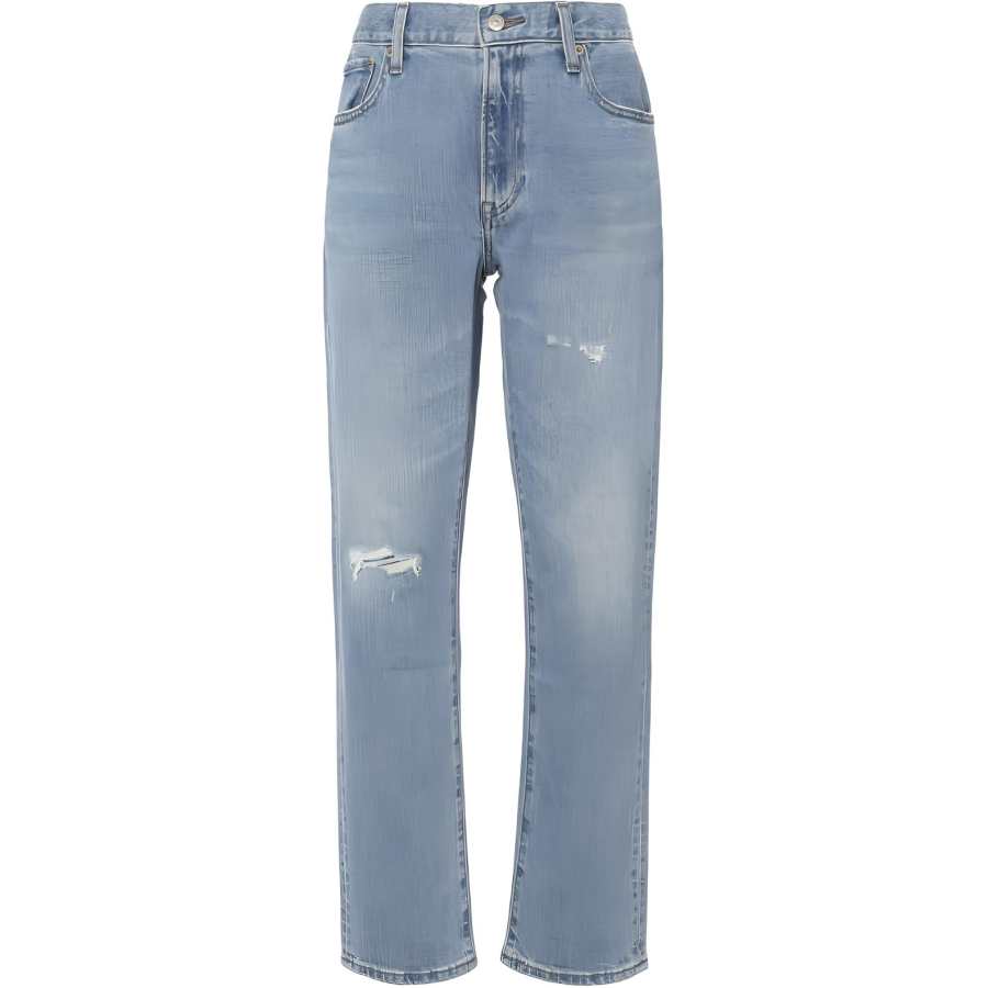 UNIQLO Jeans Men's Lake Blue Moderate Straight Fit Pants