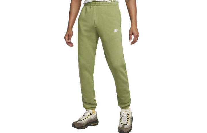 Nike Nike Knitted Sweatpants Men's Yellow Green