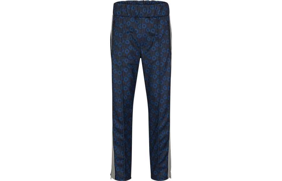 HUGO BOSS SS23 Knitted Sweatpants Men's Blue