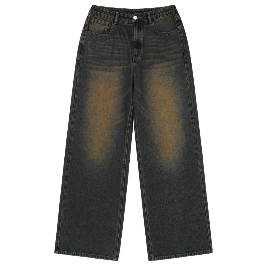 BJHG Jeans Unisex Moderate Straight Fit Pants