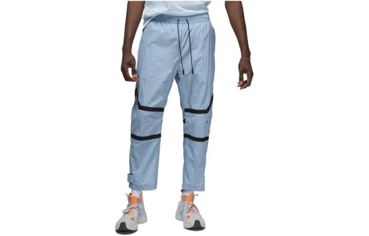 Jordan Jordan Knitted Sweatpants Men's Blue Moderate Straight Fit Pants