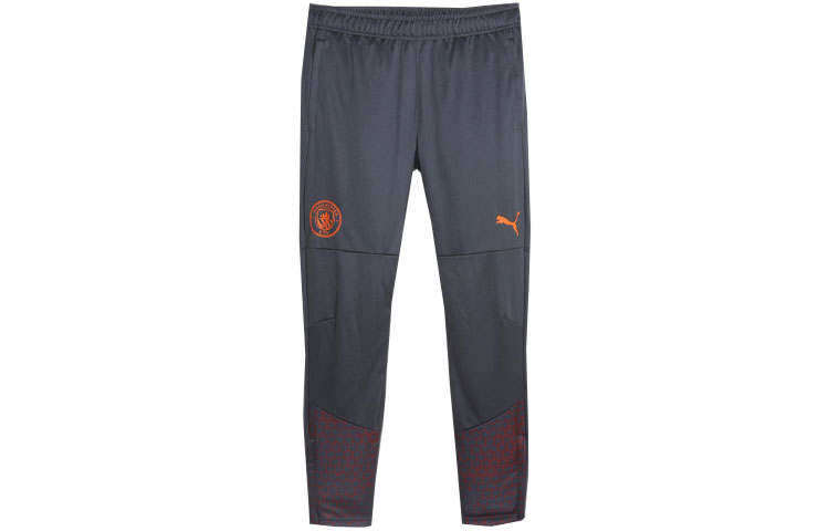 PUMA Manchester City Knitted Sweatpants Men's Dark Gray Moderate Other