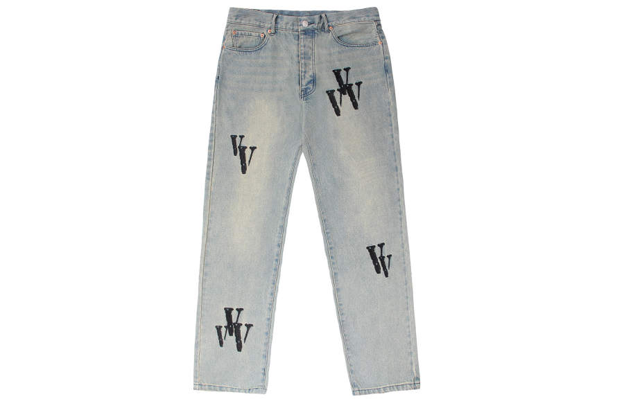 VLONE VLONE Straight Fit Jeans Unisex
