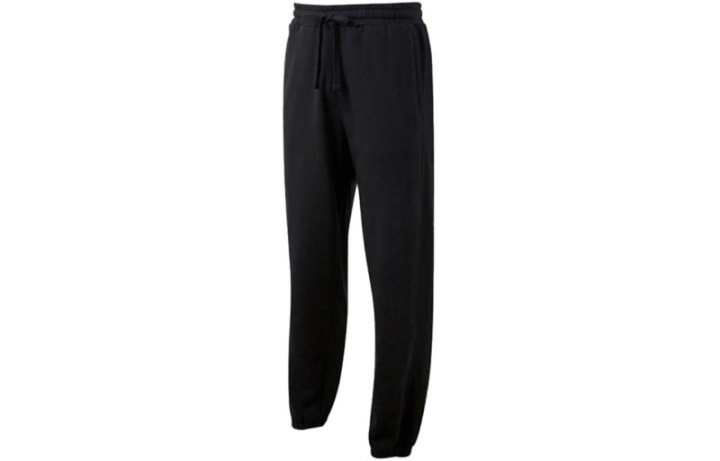 New Balance New Balance Knitted Sweatpants Men's Black Moderate Cuffed Pants