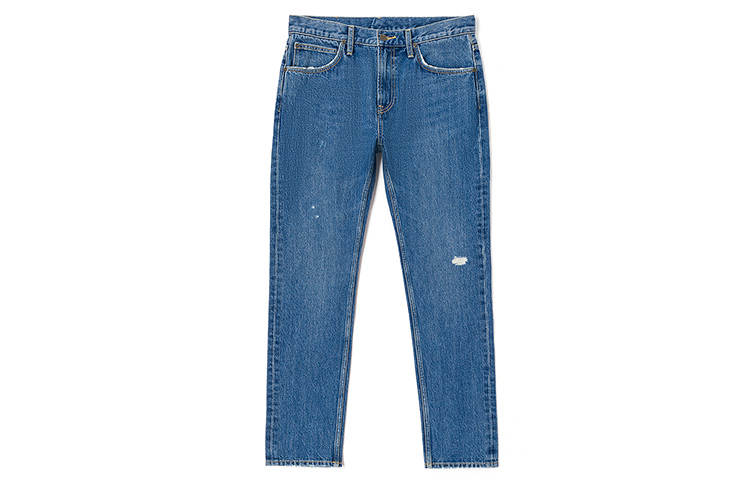 Lee Lee Jeans Men's Light Blue Moderate Tapered Pants