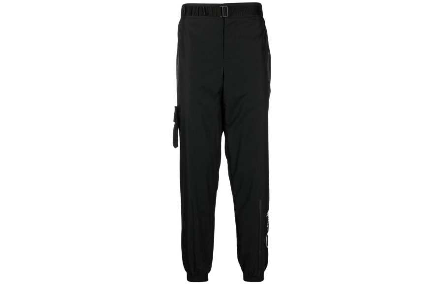EMPORIO ARMANI EA7 Knitted Sweatpants Men's Black