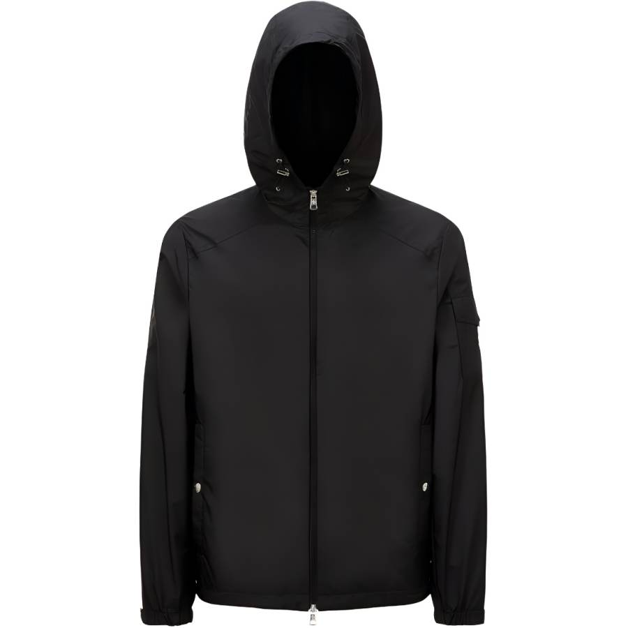 Moncler Etiache Zip Up Hooded Rain Jacket