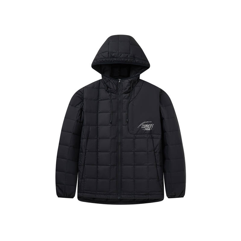 PEAK PEAK Puffer Jacket Unisex Black