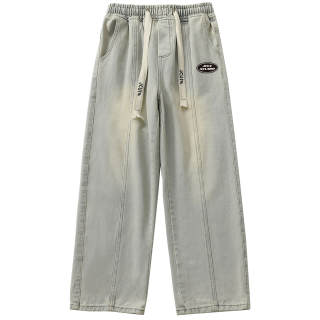 JCUI Jeans Unisex Moderate Straight Fit Pants