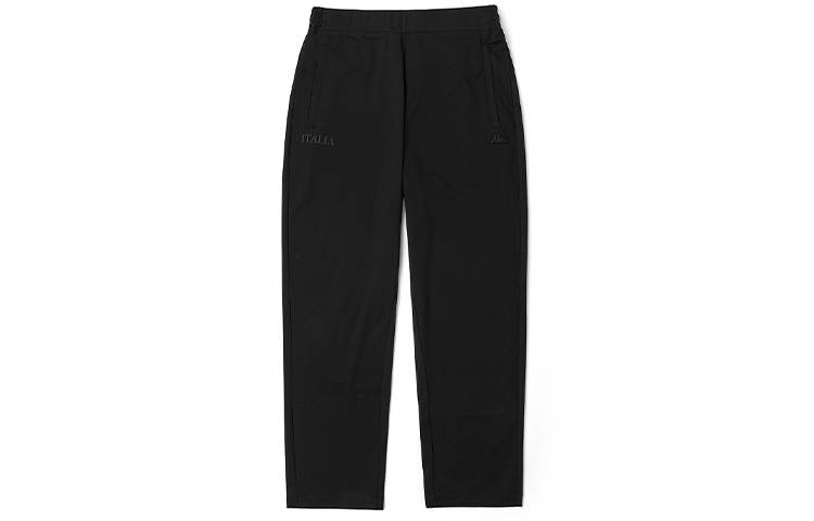 Kappa Straight Fit Pants Casual Pants Men's Black