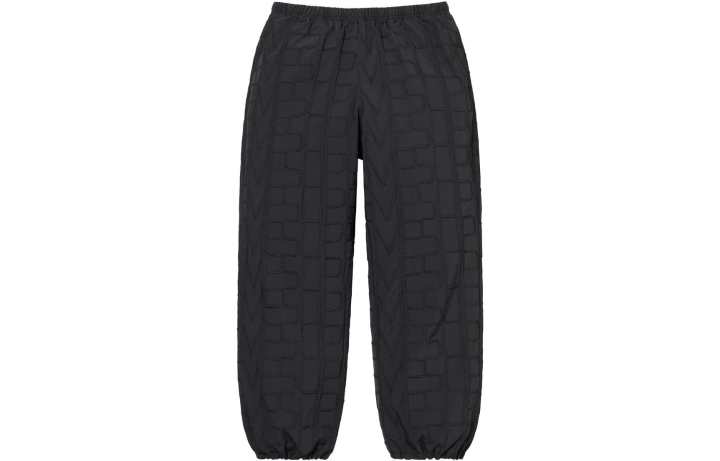 Supreme Supreme Knitted Sweatpants Unisex Moderate Cuffed Pants