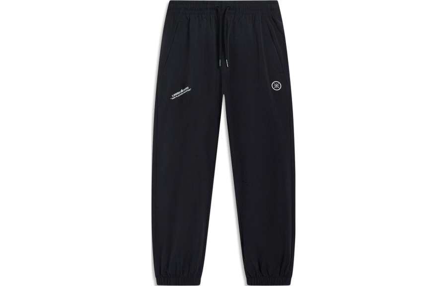Li-Ning Li Ning Knitted Sweatpants Men's Black
