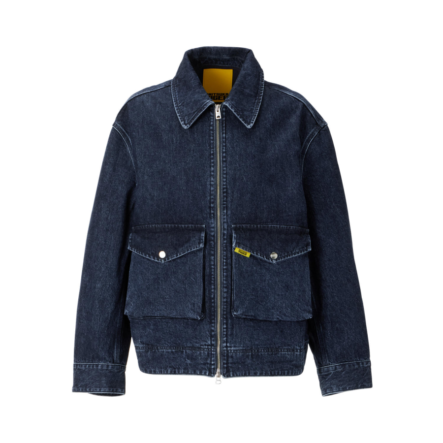 Onitsuka Tiger DENIVITA DENIM JACKET Men's Navy Blue
