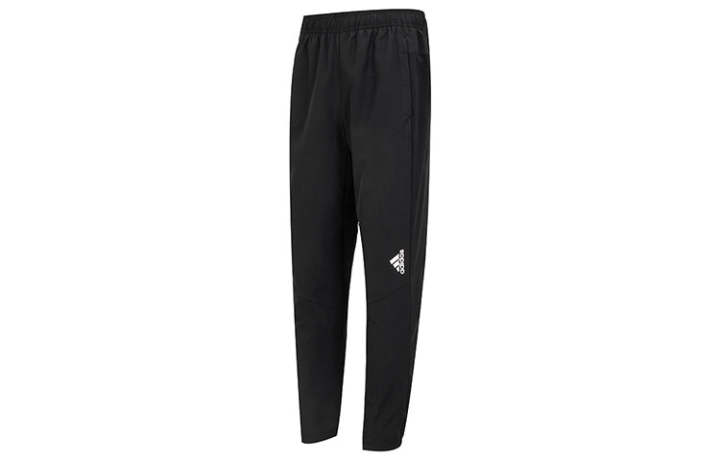 Adidas Adidas Knitted Sweatpants Men's Black Moderate Tapered Pants