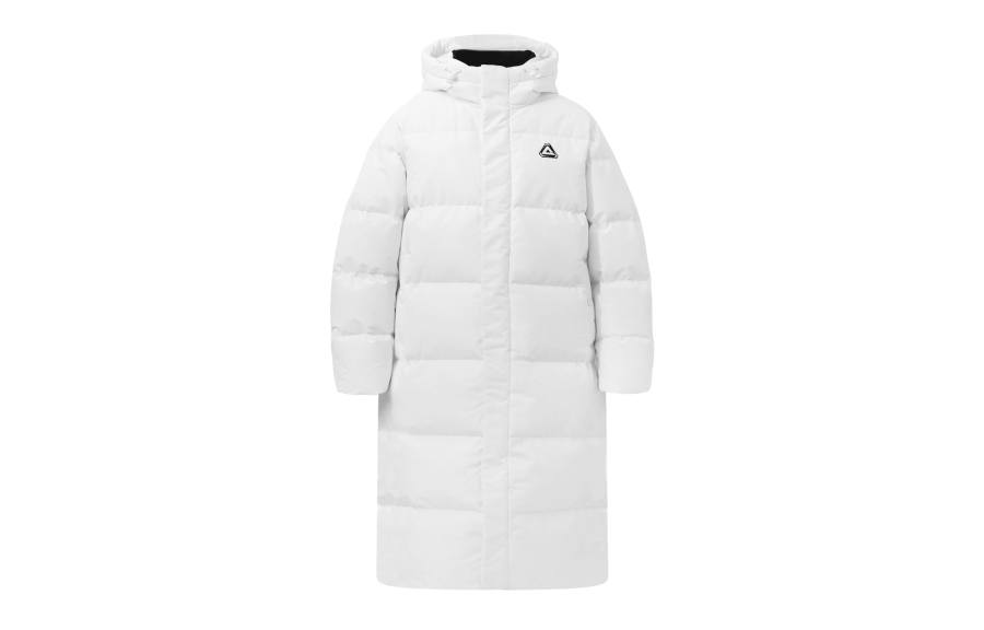 PEAK PEAK Long Down Jacket Unisex White