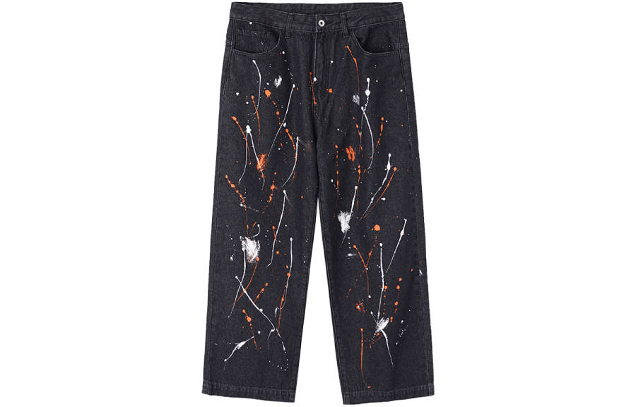 GOLFCROSS Jeans Unisex Moderate Straight Fit Pants