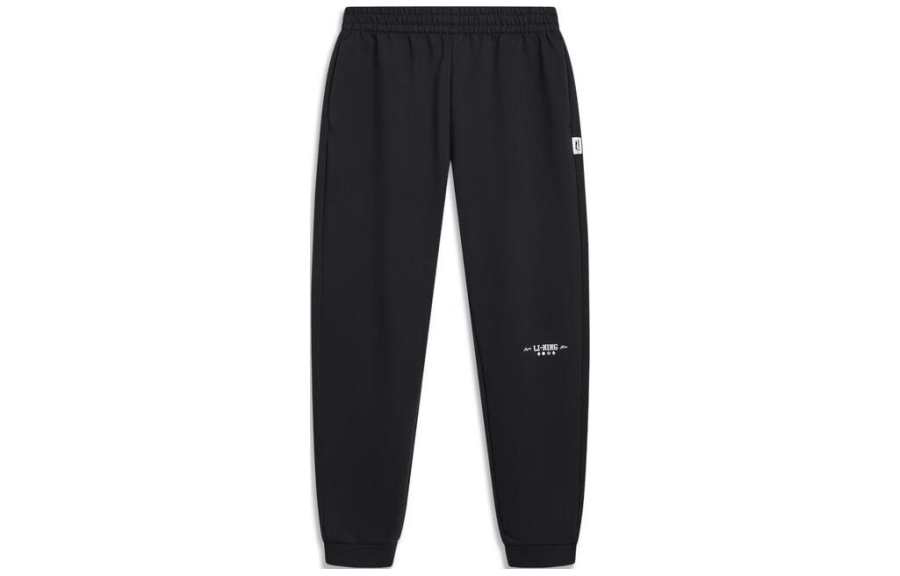 Li-Ning Li Ning Sports Trendy Collection Knitted Sweatpants Men's Black